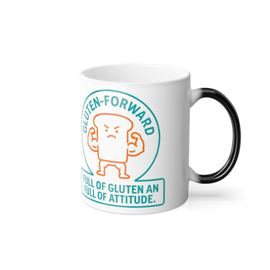 Gluten Forward Heat-Reveal Mug