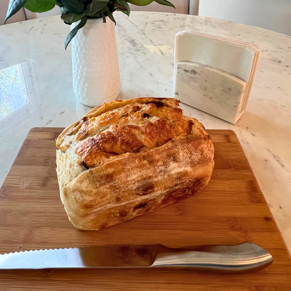 Peach Please Sourdough (Peach Cobbler)