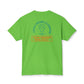 "Locally Grown” on BACK Tee - Nunya Café on Front