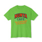 "Locally Grown” on BACK Tee - Nunya Café on Front
