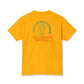"Locally Grown” on BACK Tee - Nunya Café on Front