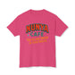 "Locally Grown” on BACK Tee - Nunya Café on Front