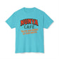 "Locally Grown” on BACK Tee - Nunya Café on Front