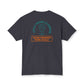 "Locally Grown” on BACK Tee - Nunya Café on Front