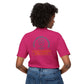 "Locally Grown” on BACK Tee - Nunya Café on Front