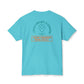 "Locally Grown” on BACK Tee - Nunya Café on Front