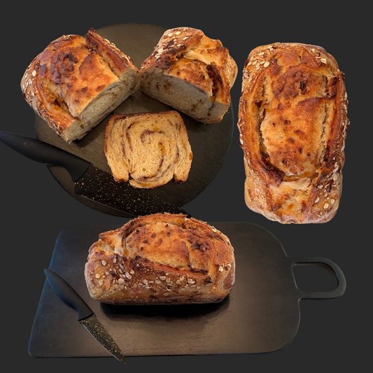 Peach Please Sourdough (Peach Cobbler)
