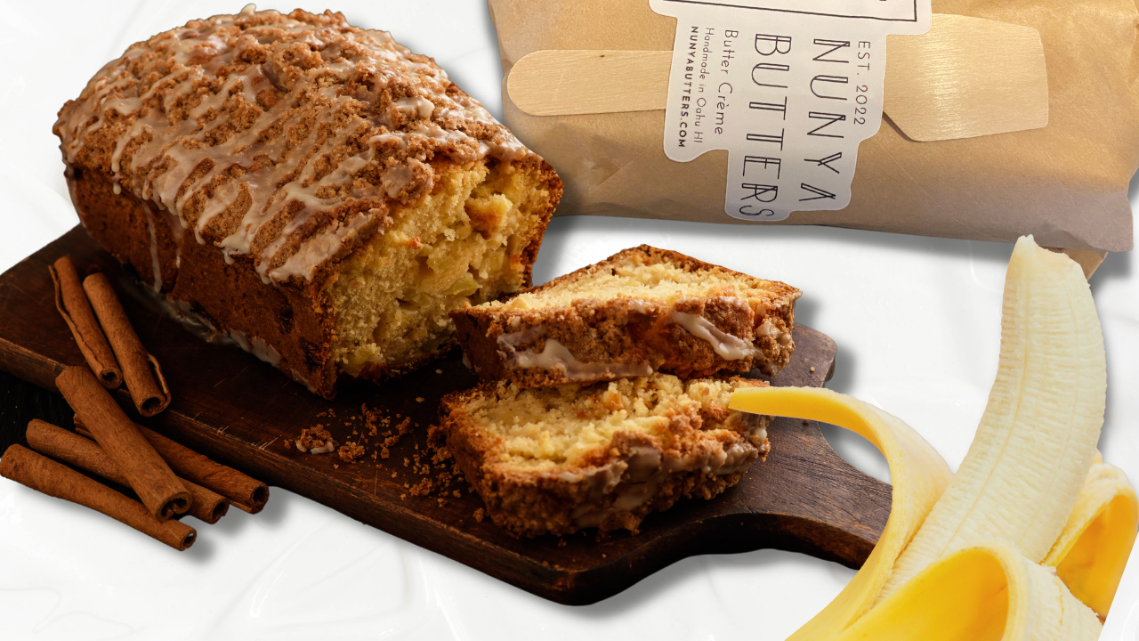 Cinnamon Banana Nut Bread